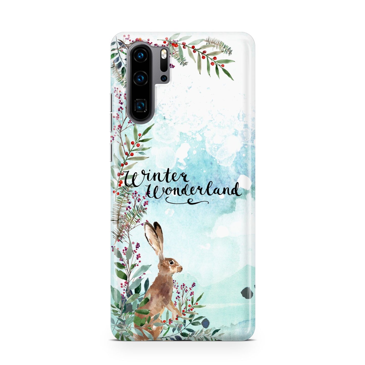 Winter Wonderland Hare Huawei P30 Pro Phone Case