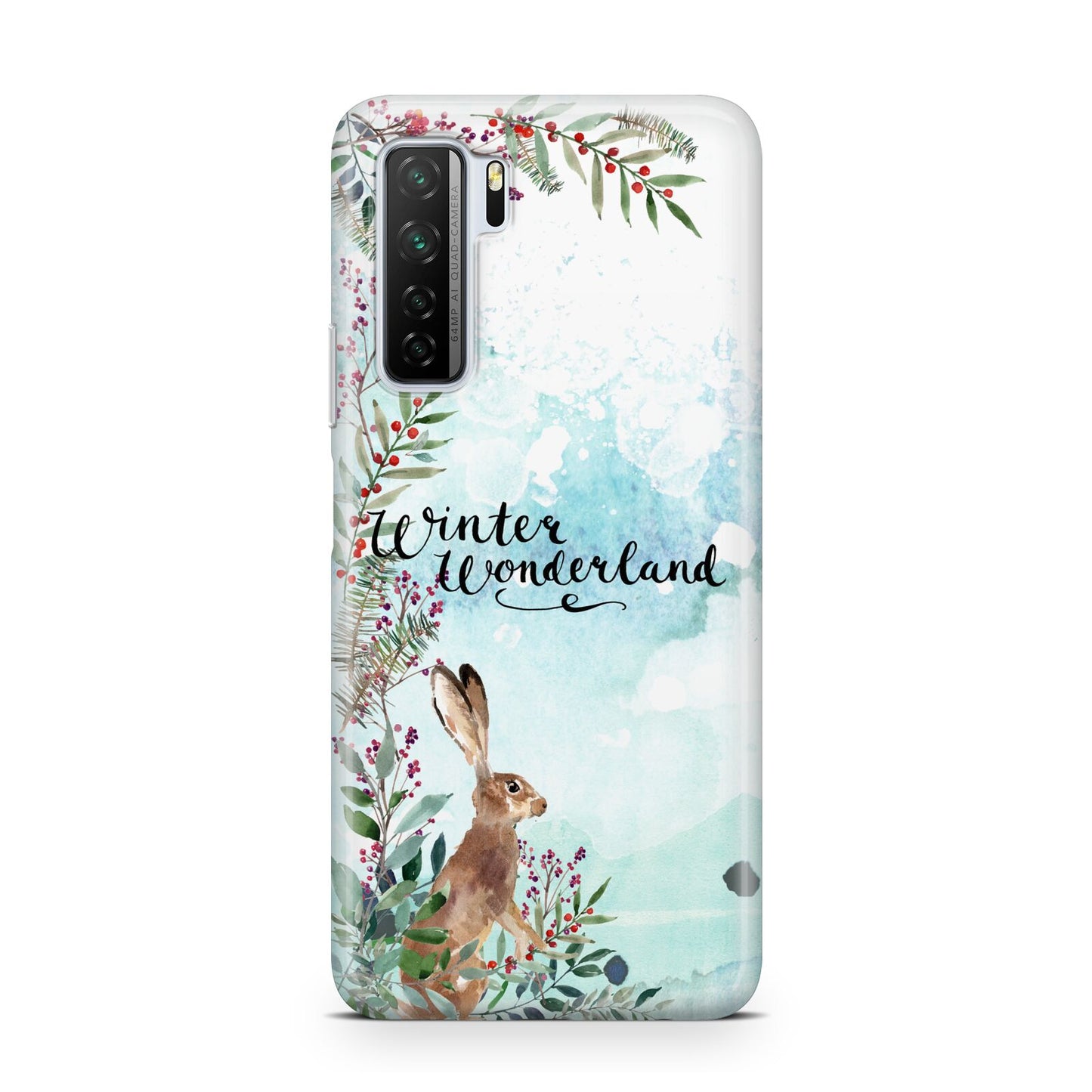 Winter Wonderland Hare Huawei P40 Lite 5G Phone Case