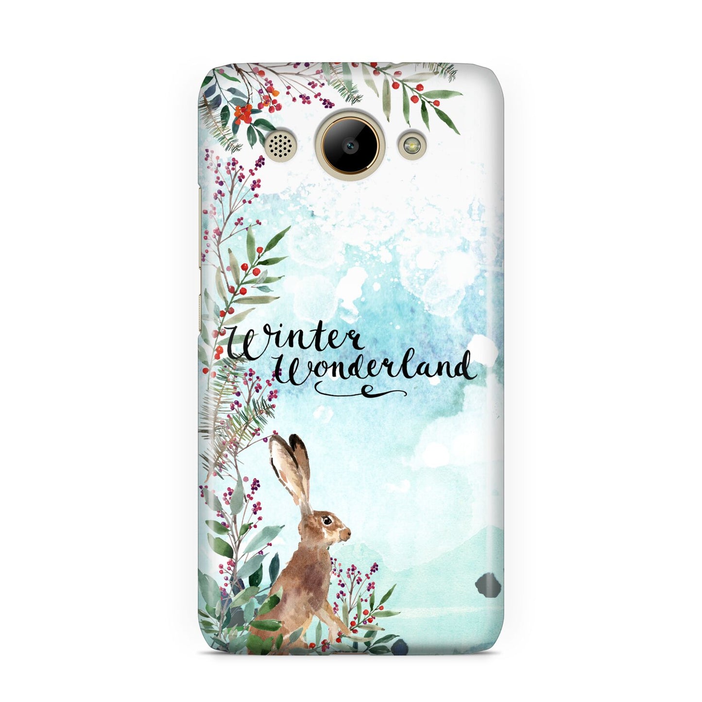 Winter Wonderland Hare Huawei Y3 2017