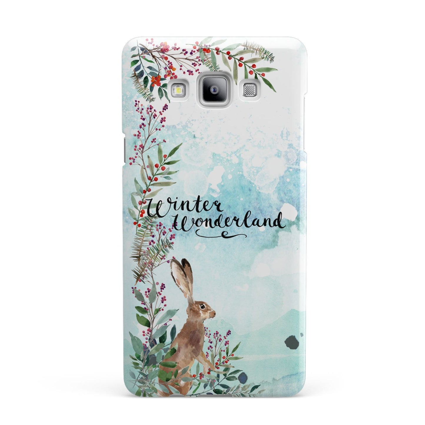 Winter Wonderland Hare Samsung Galaxy A7 2015 Case