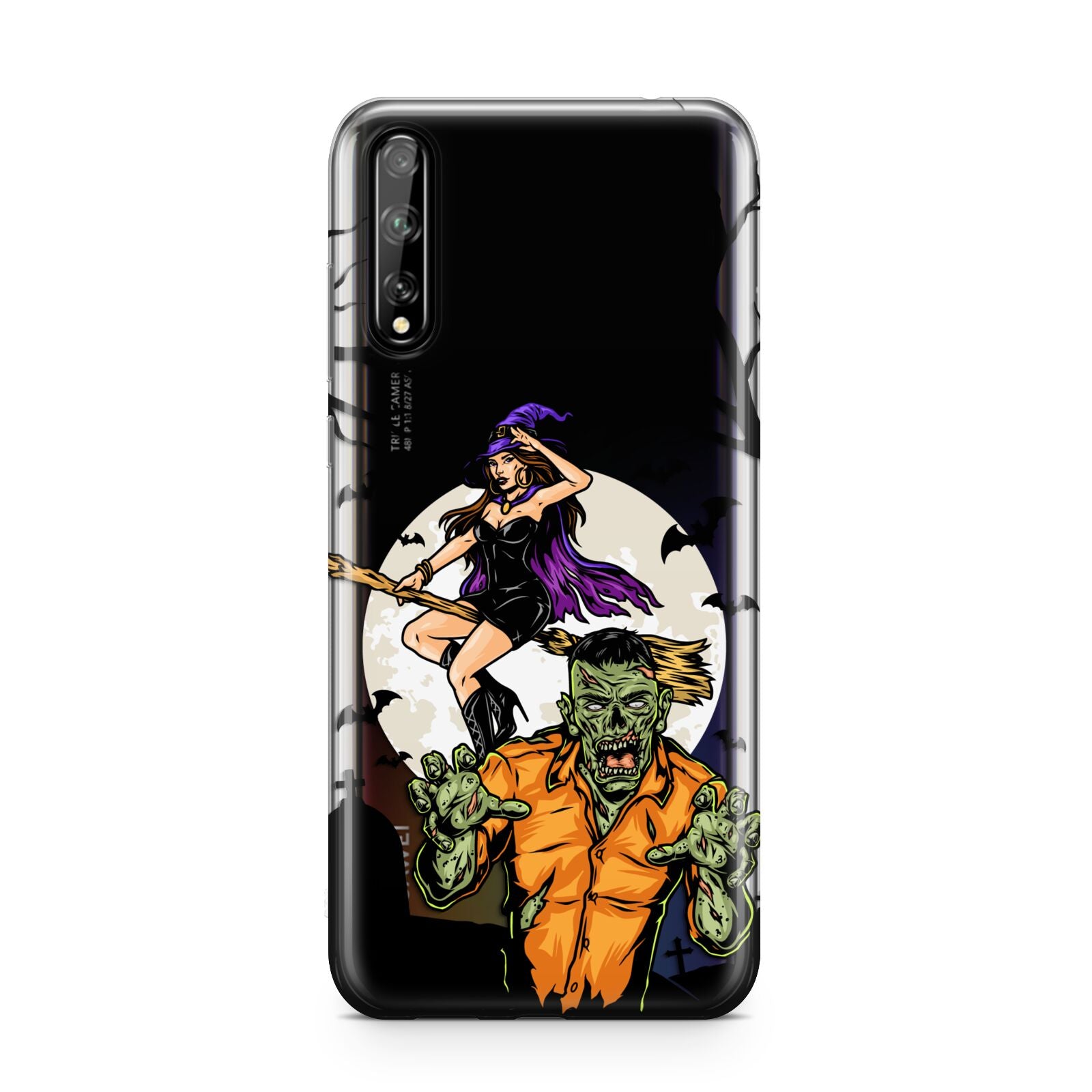 Witch Meets Zombie Huawei Enjoy 10s Phone Case