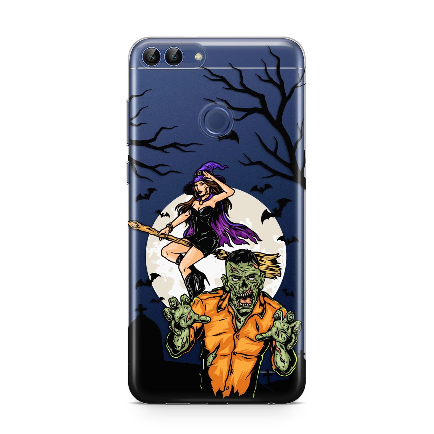 Witch Meets Zombie Huawei P Smart Case