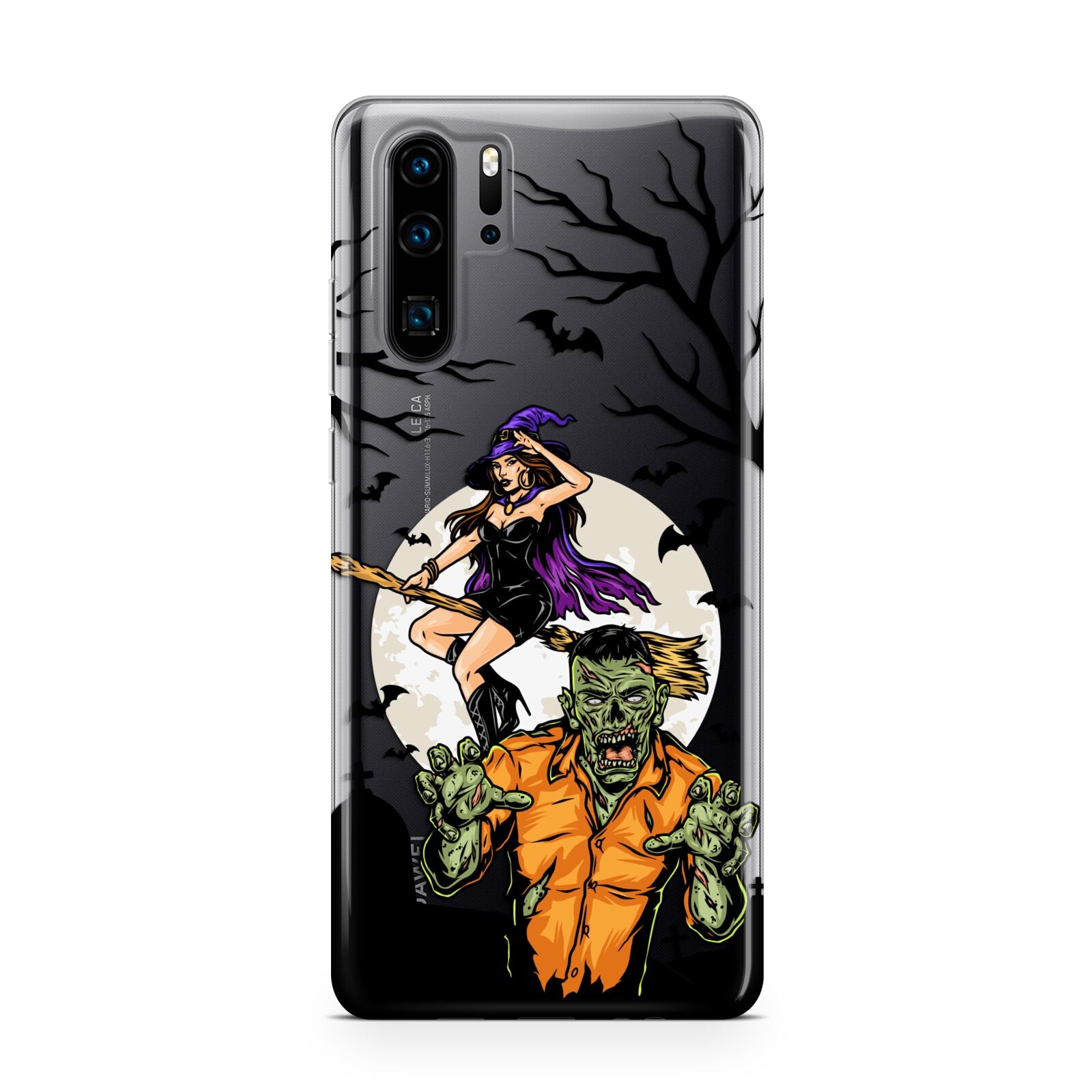 Witch Meets Zombie Huawei P30 Pro Phone Case