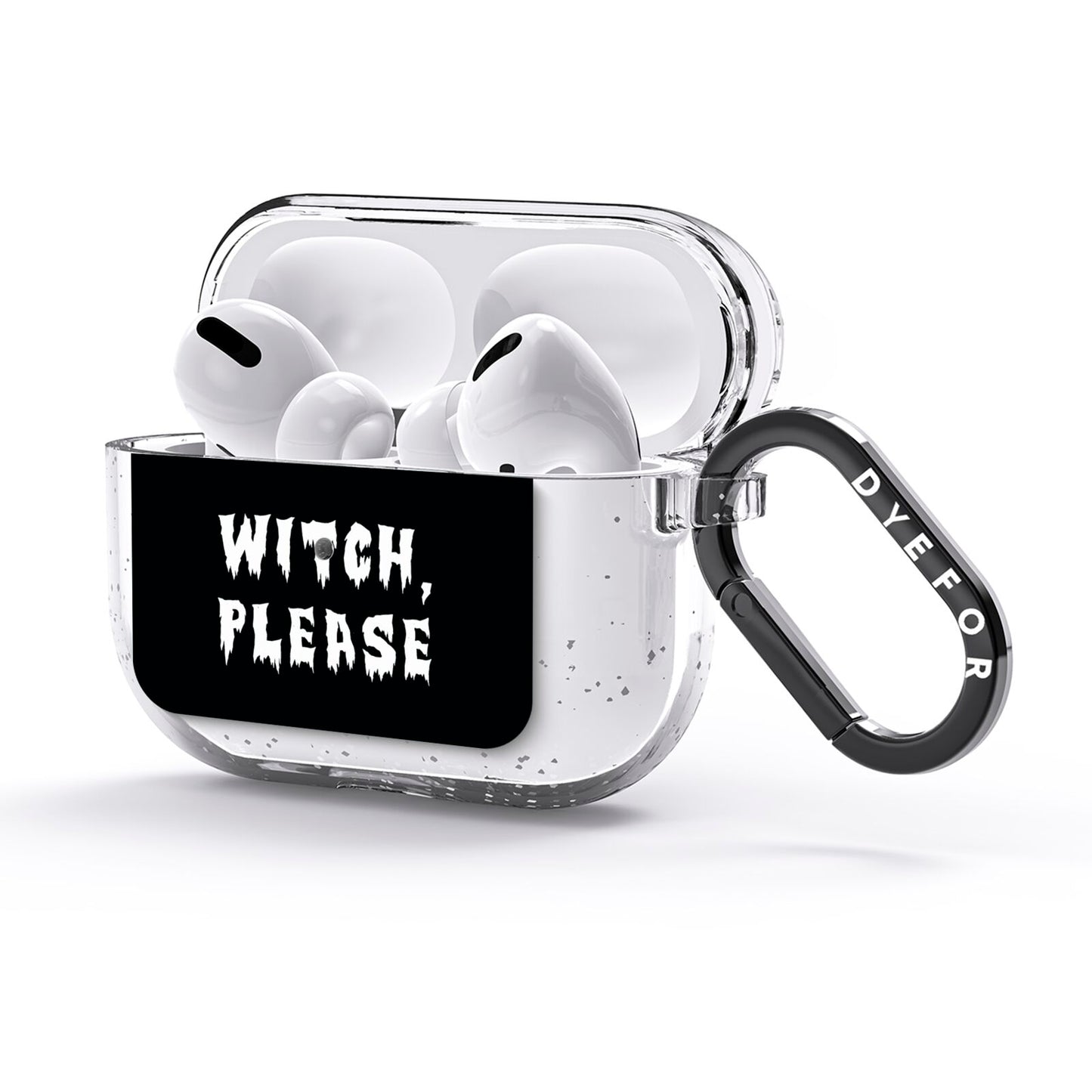 Witch Please AirPods Glitter Case 3rd Gen Side Image