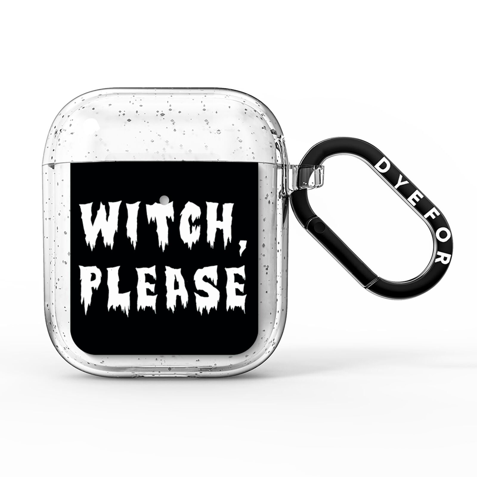 Witch Please AirPods Glitter Case