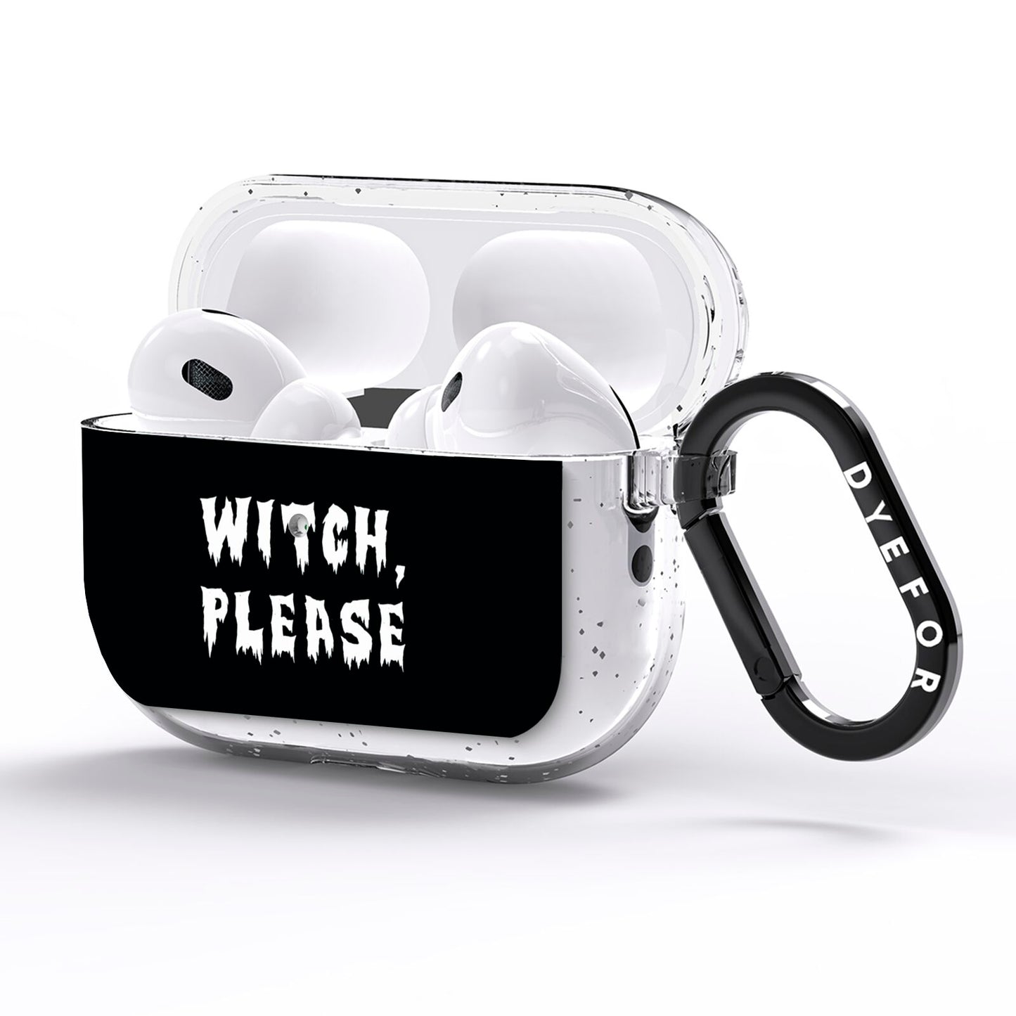 Witch Please AirPods Pro Glitter Case Side Image