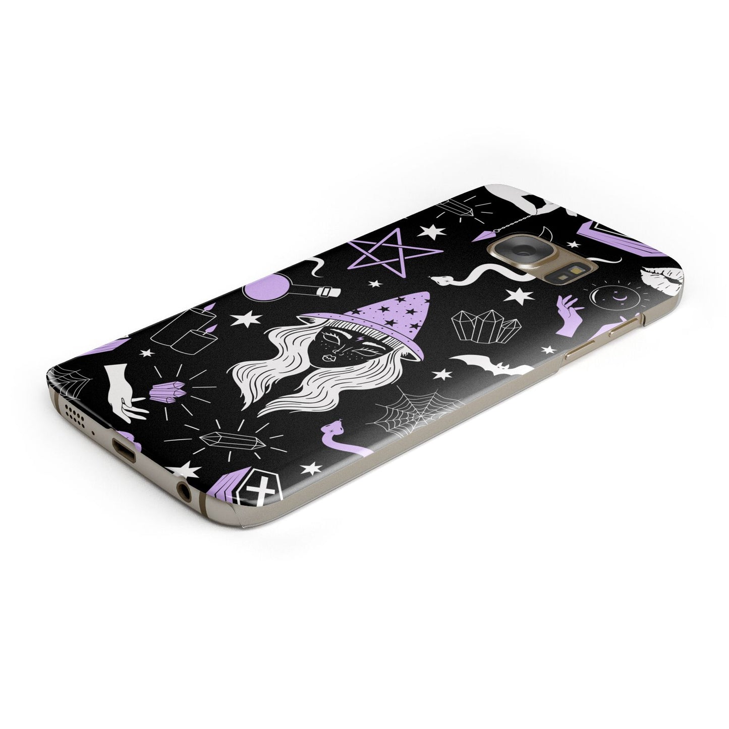 Witch Samsung Galaxy Case Bottom Cutout