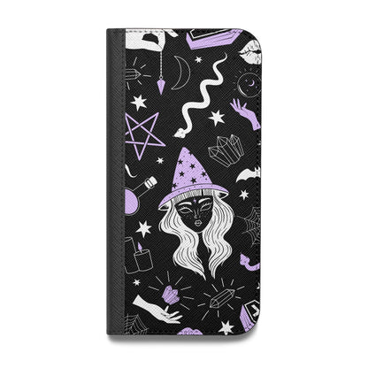 Witch Vegan Leather Flip iPhone Case