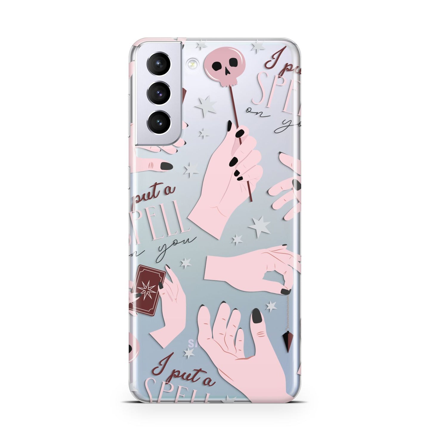 Witches Hands and Tarot Cards Samsung S21 Plus Case