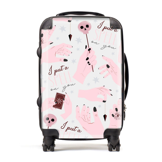 Witches Hands and Tarot Cards Suitcase