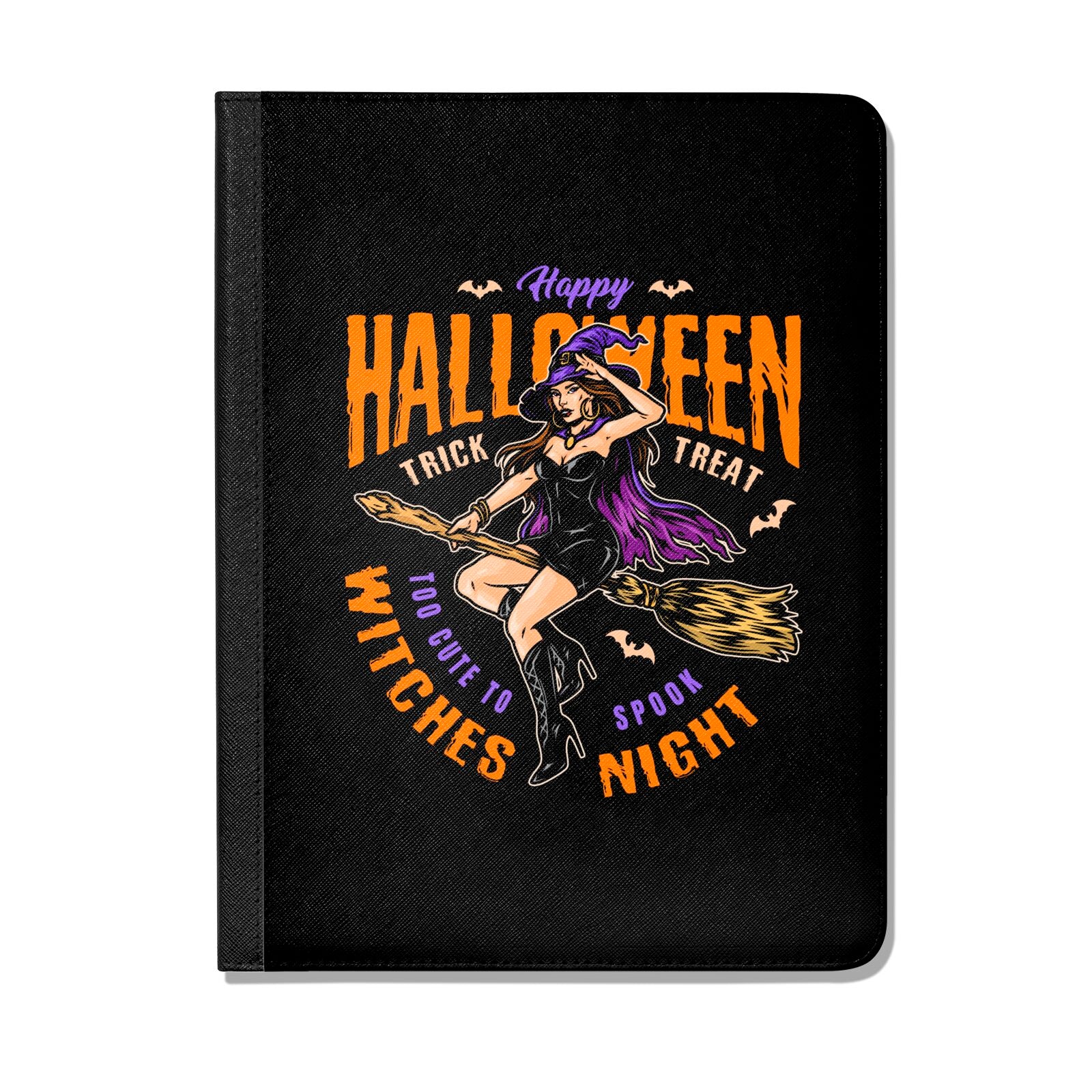 Witches Night Apple iPad Leather Folio Case