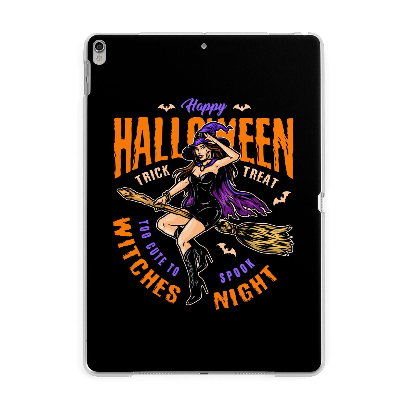 Witches Night Apple iPad Silver Case