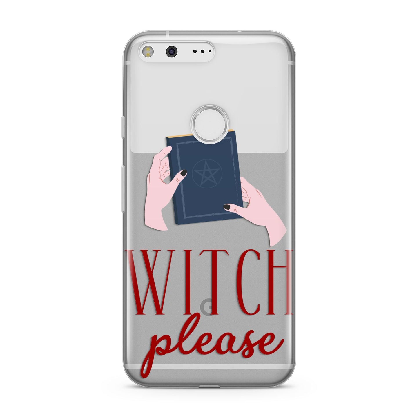 Witty Witch Illustration Google Pixel Case