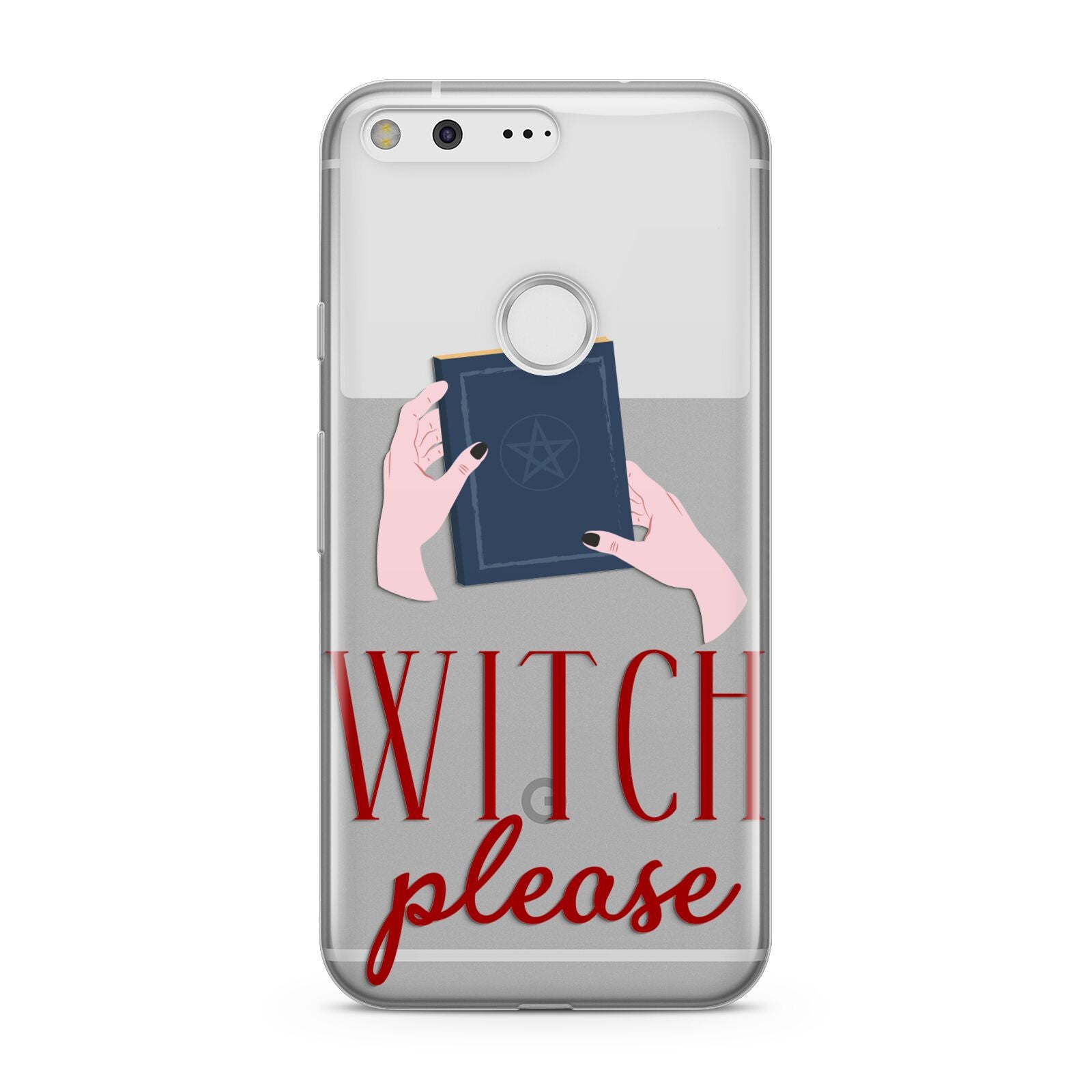 Witty Witch Illustration Google Pixel Case