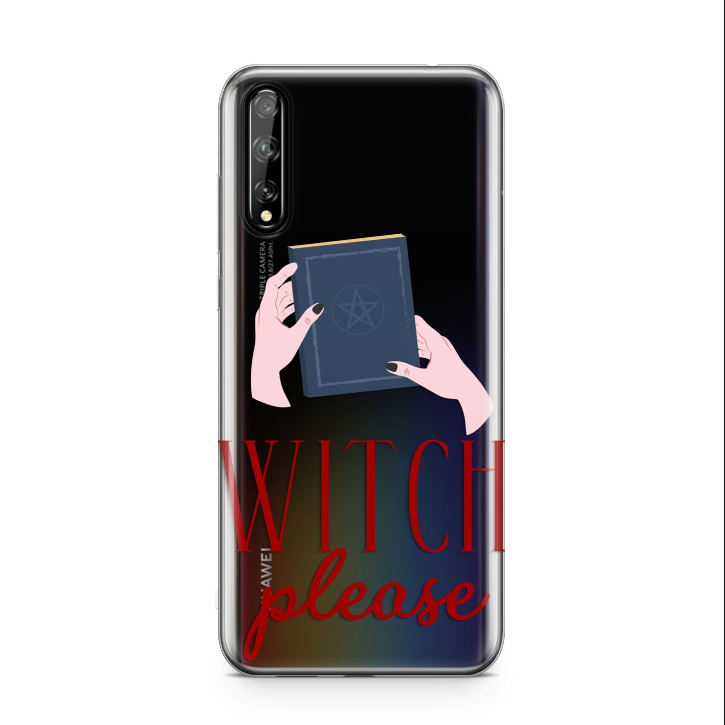 Witty Witch Illustration Huawei Enjoy 10s Phone Case