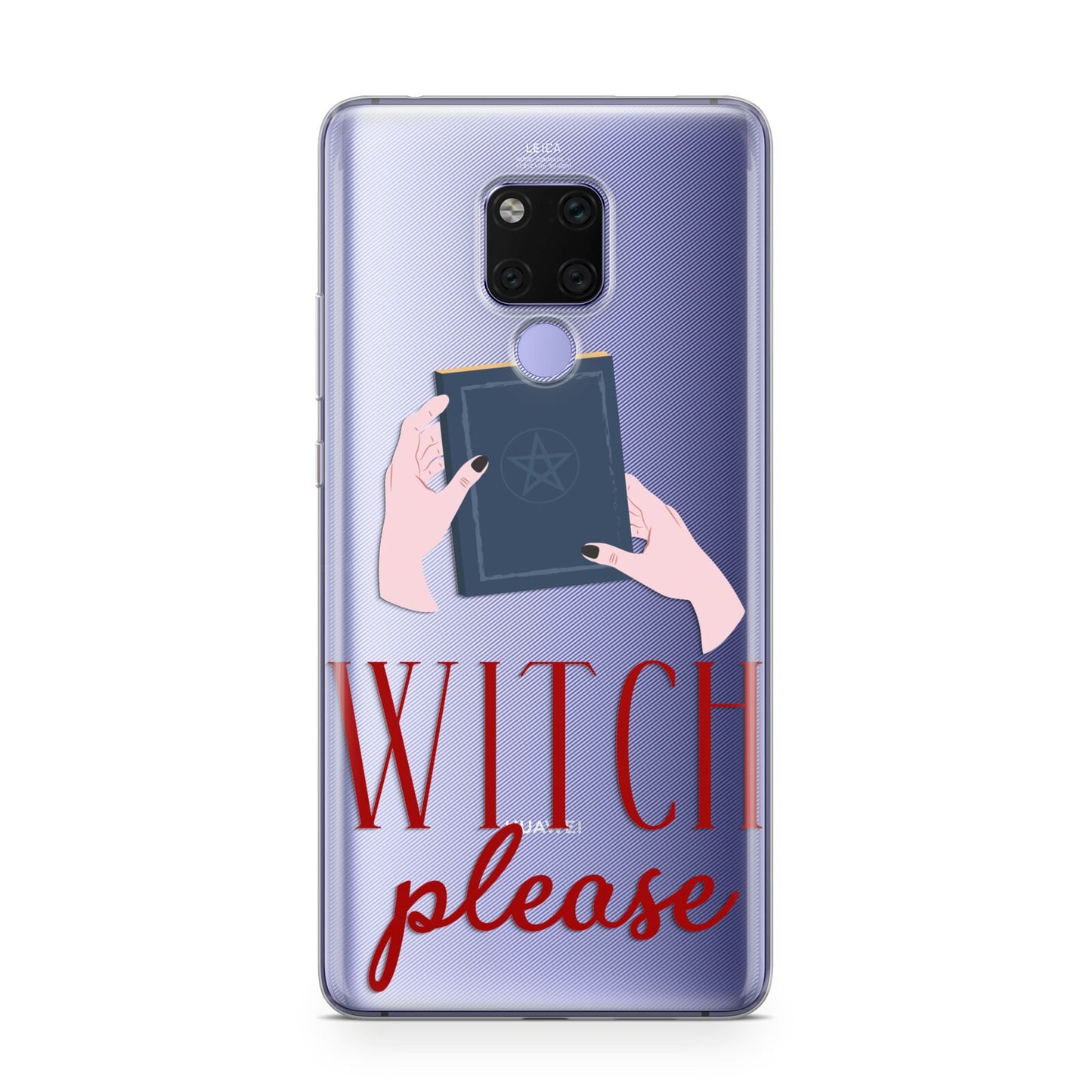 Witty Witch Illustration Huawei Mate 20X Phone Case