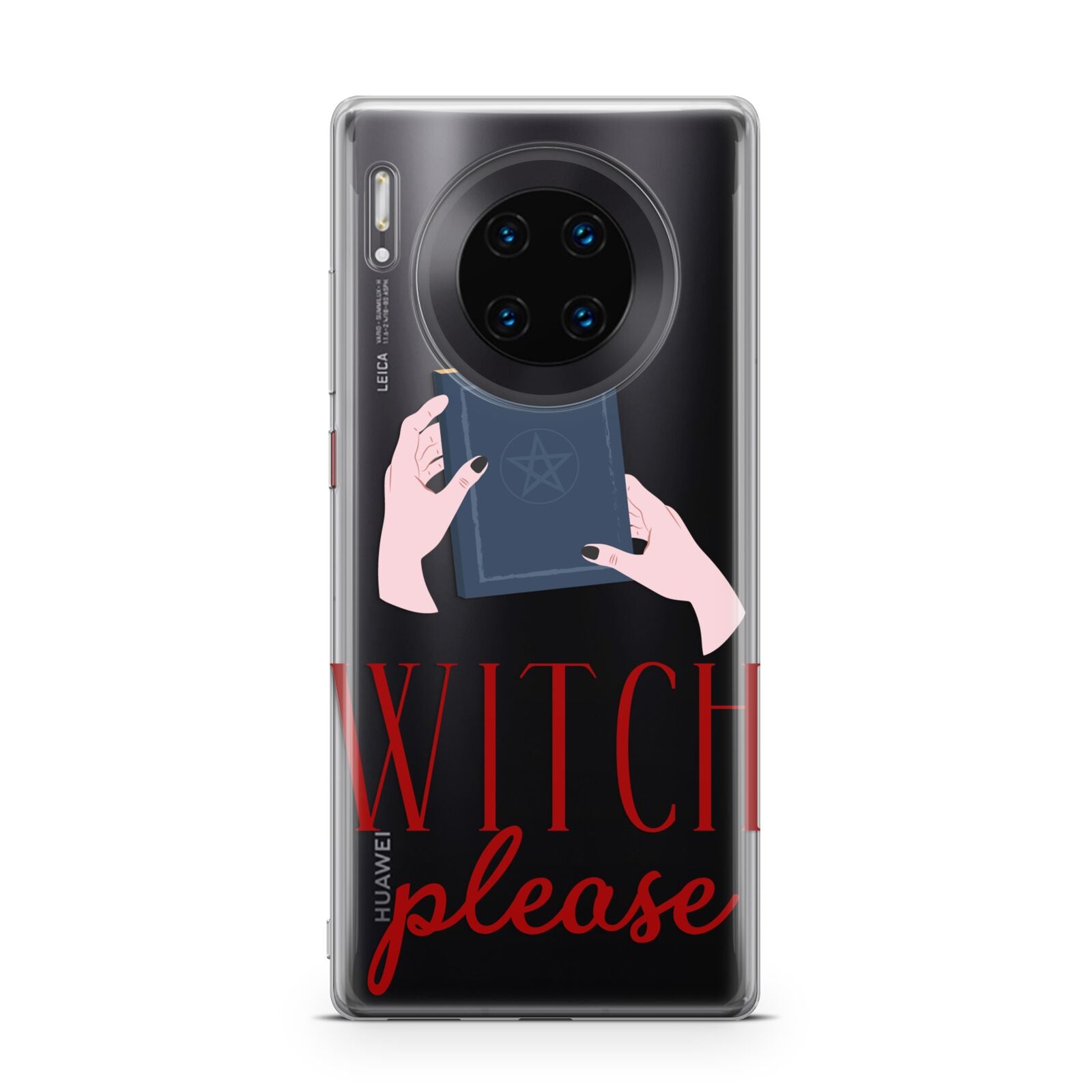 Witty Witch Illustration Huawei Mate 30 Pro Phone Case