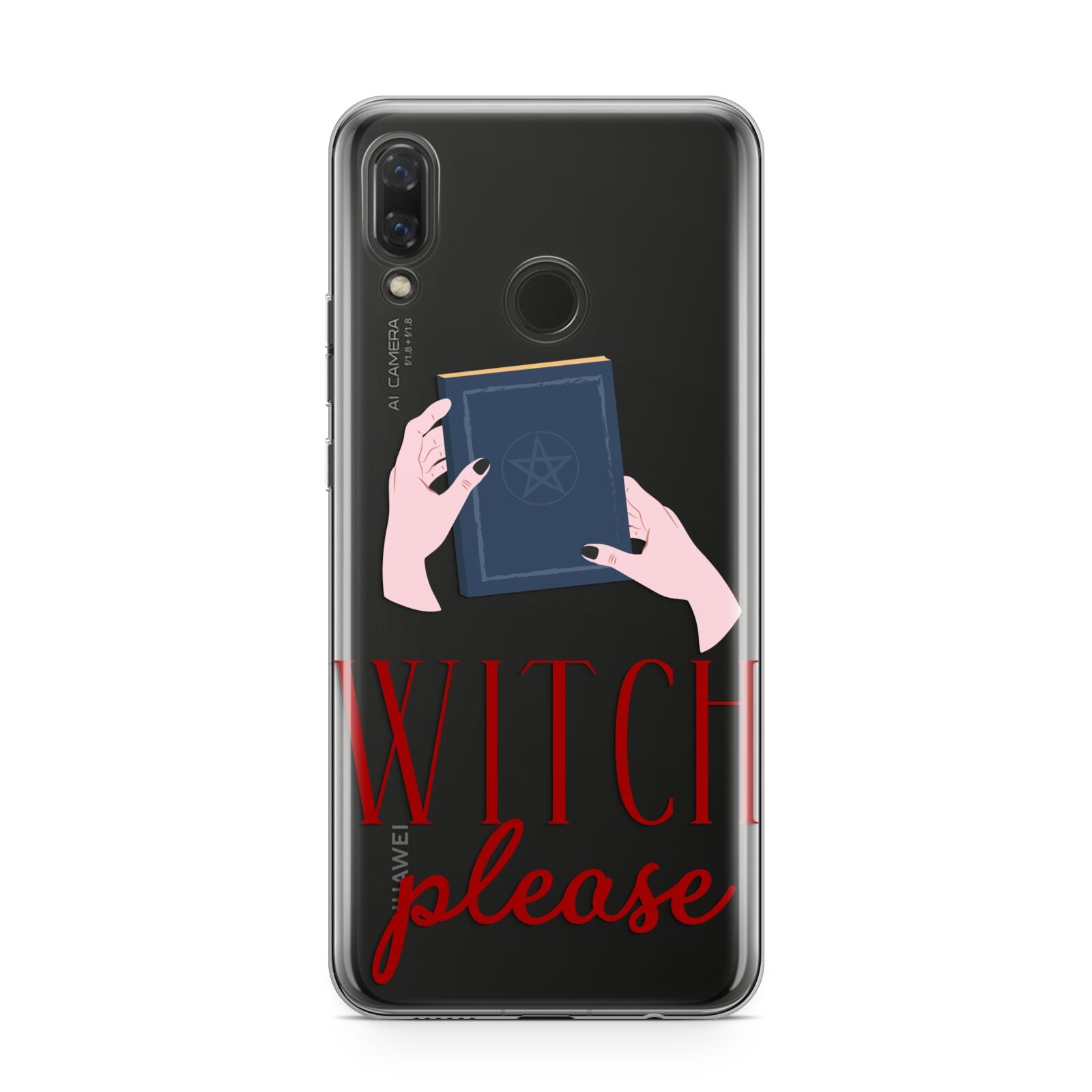 Witty Witch Illustration Huawei Nova 3 Phone Case