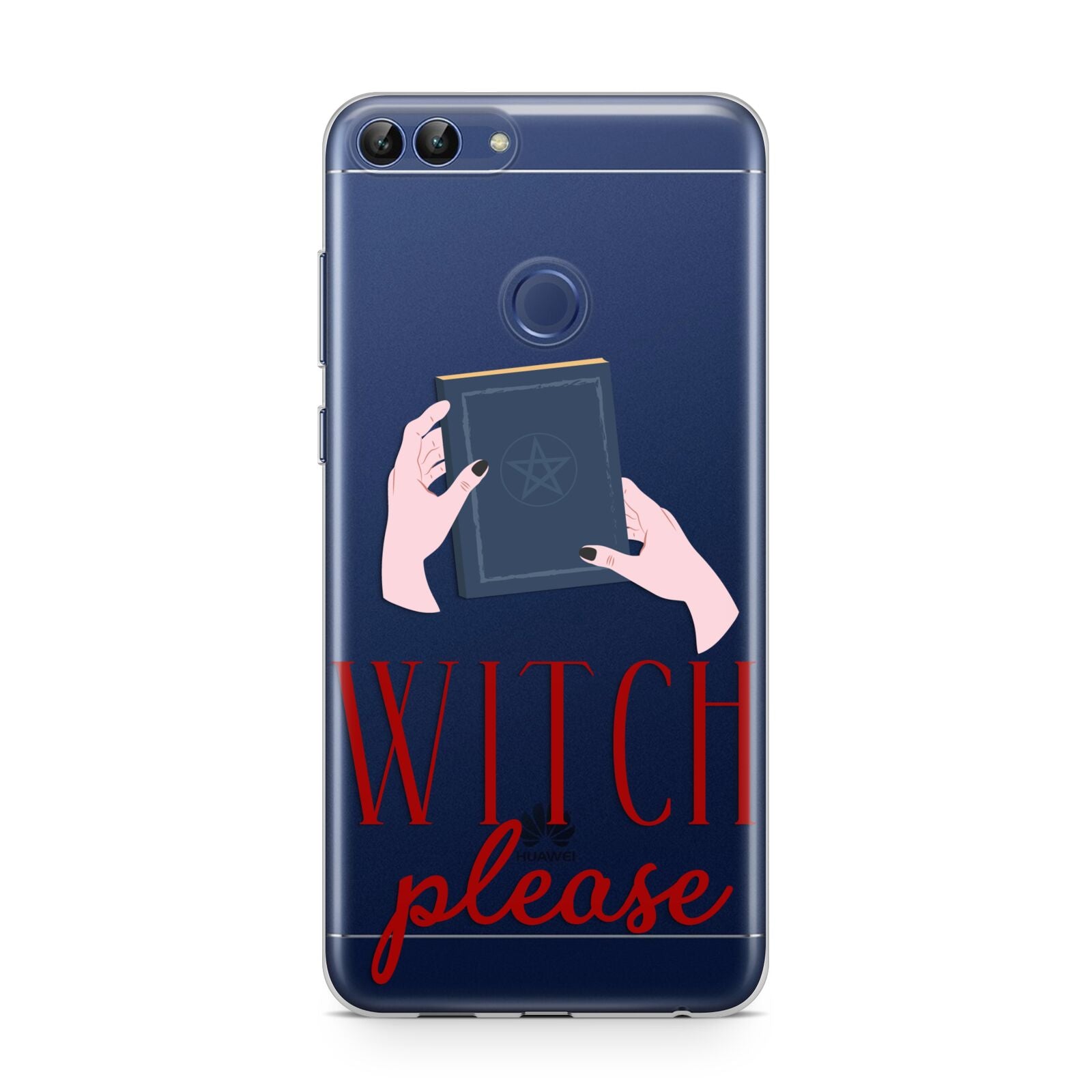 Witty Witch Illustration Huawei P Smart Case