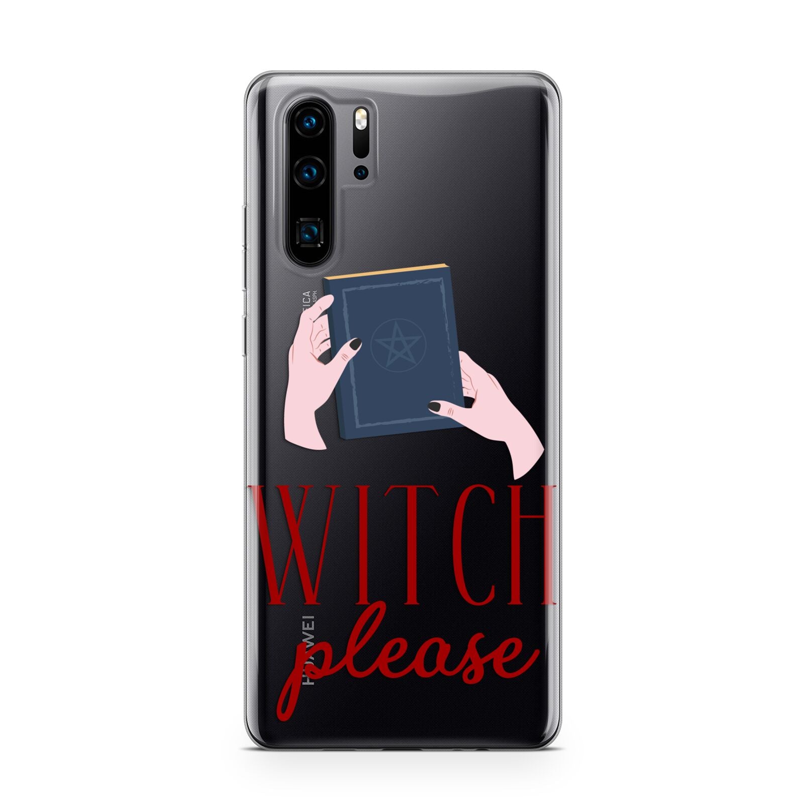 Witty Witch Illustration Huawei P30 Pro Phone Case