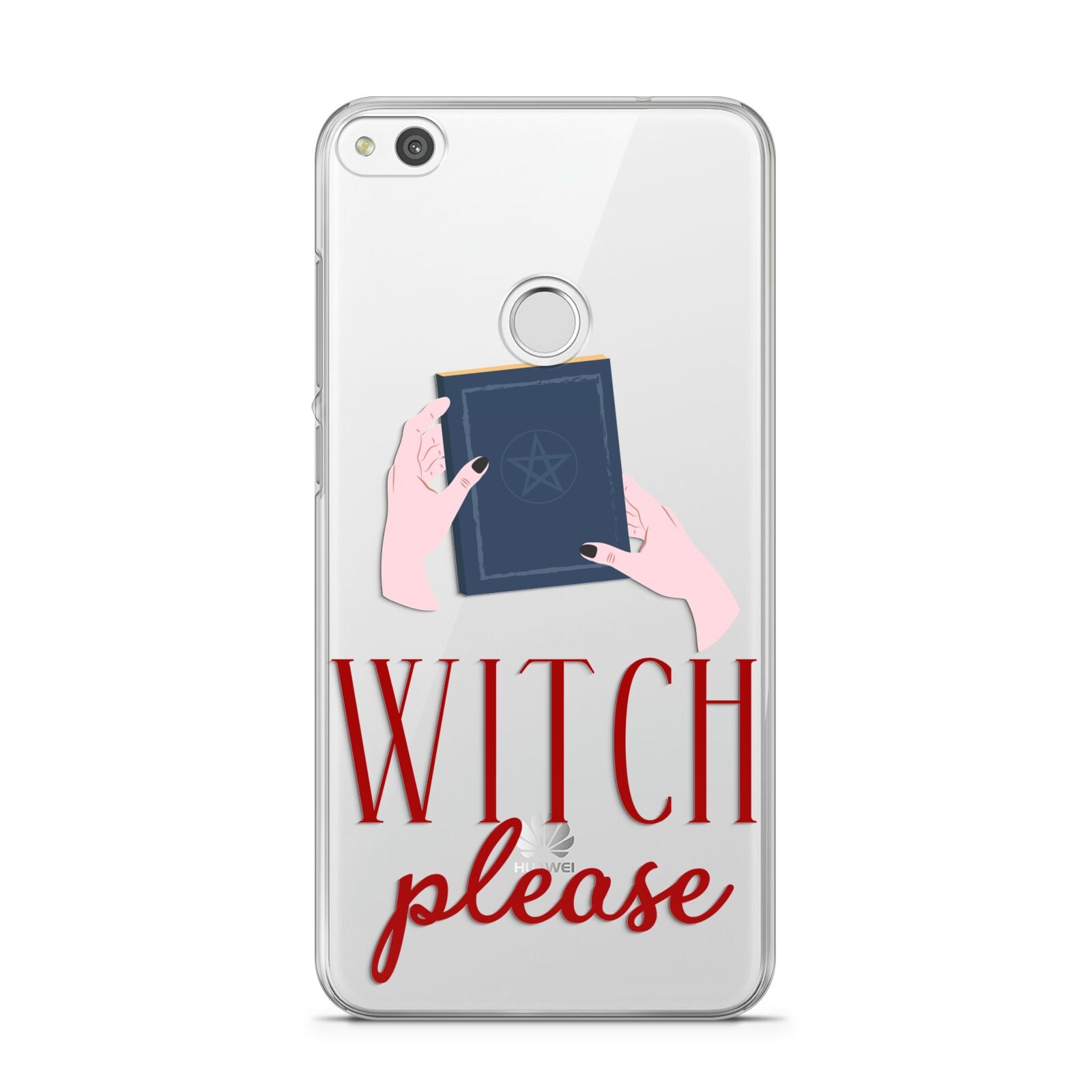 Witty Witch Illustration Huawei P8 Lite Case