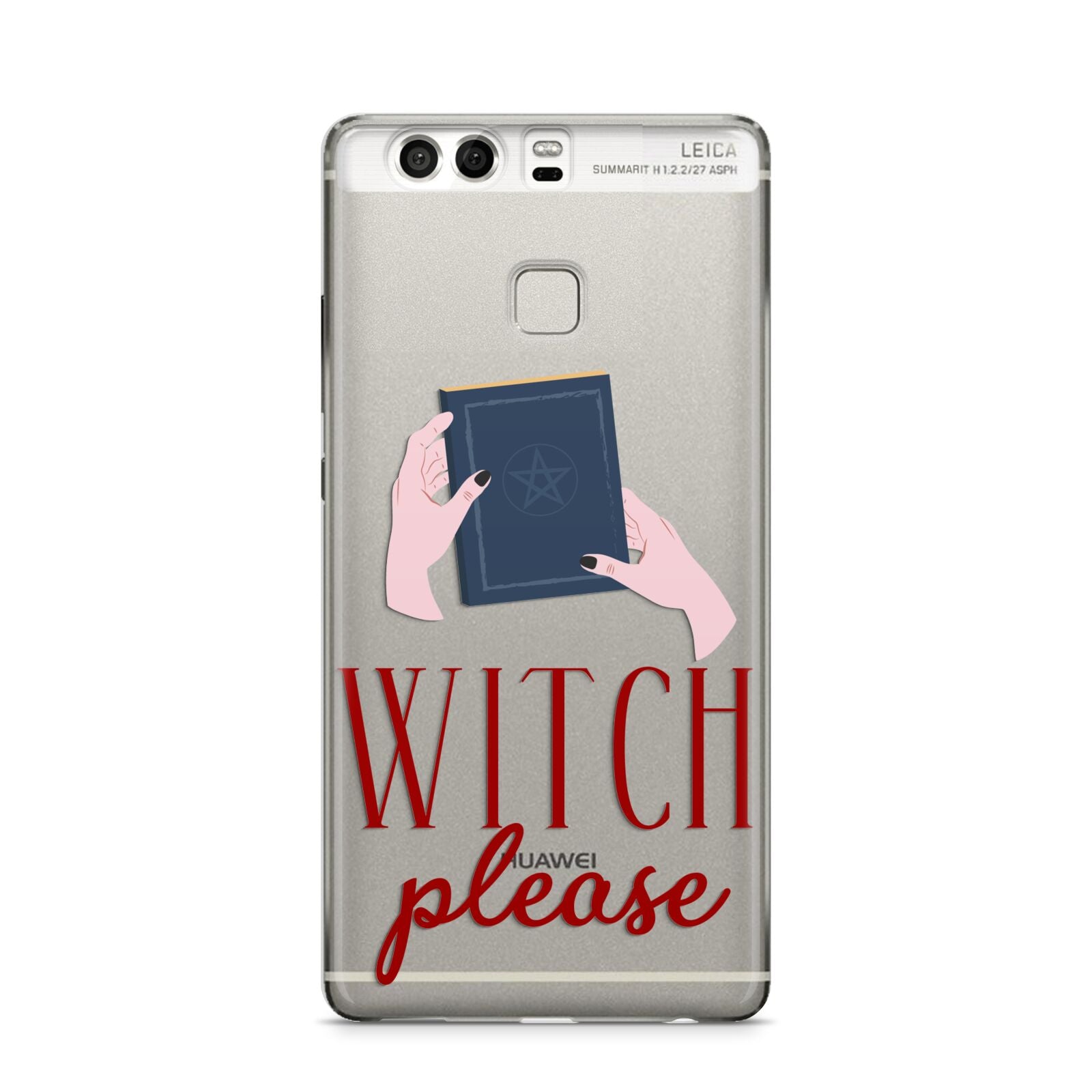 Witty Witch Illustration Huawei P9 Case