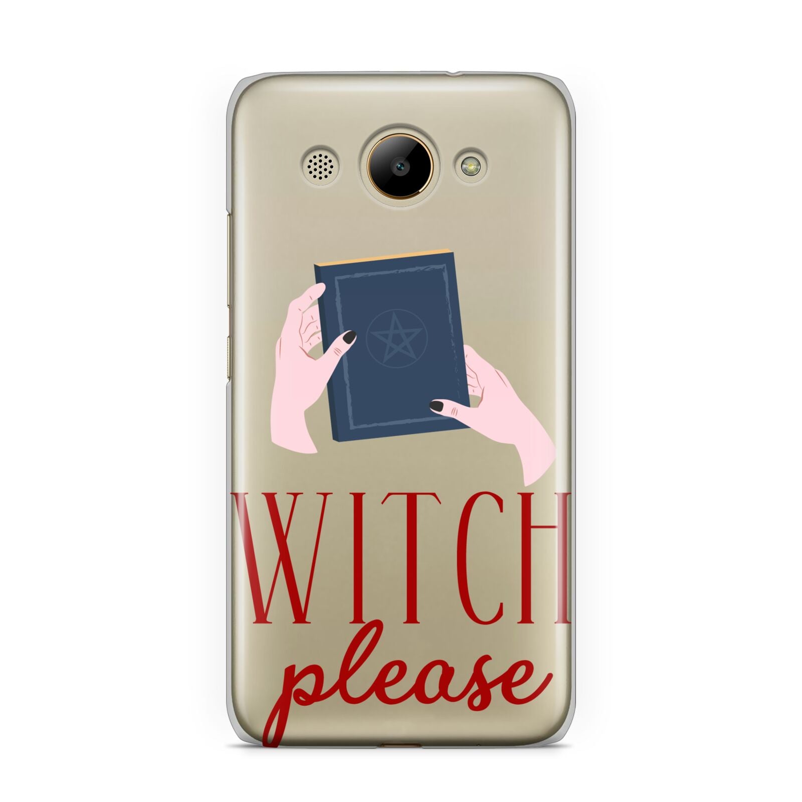 Witty Witch Illustration Huawei Y3 2017