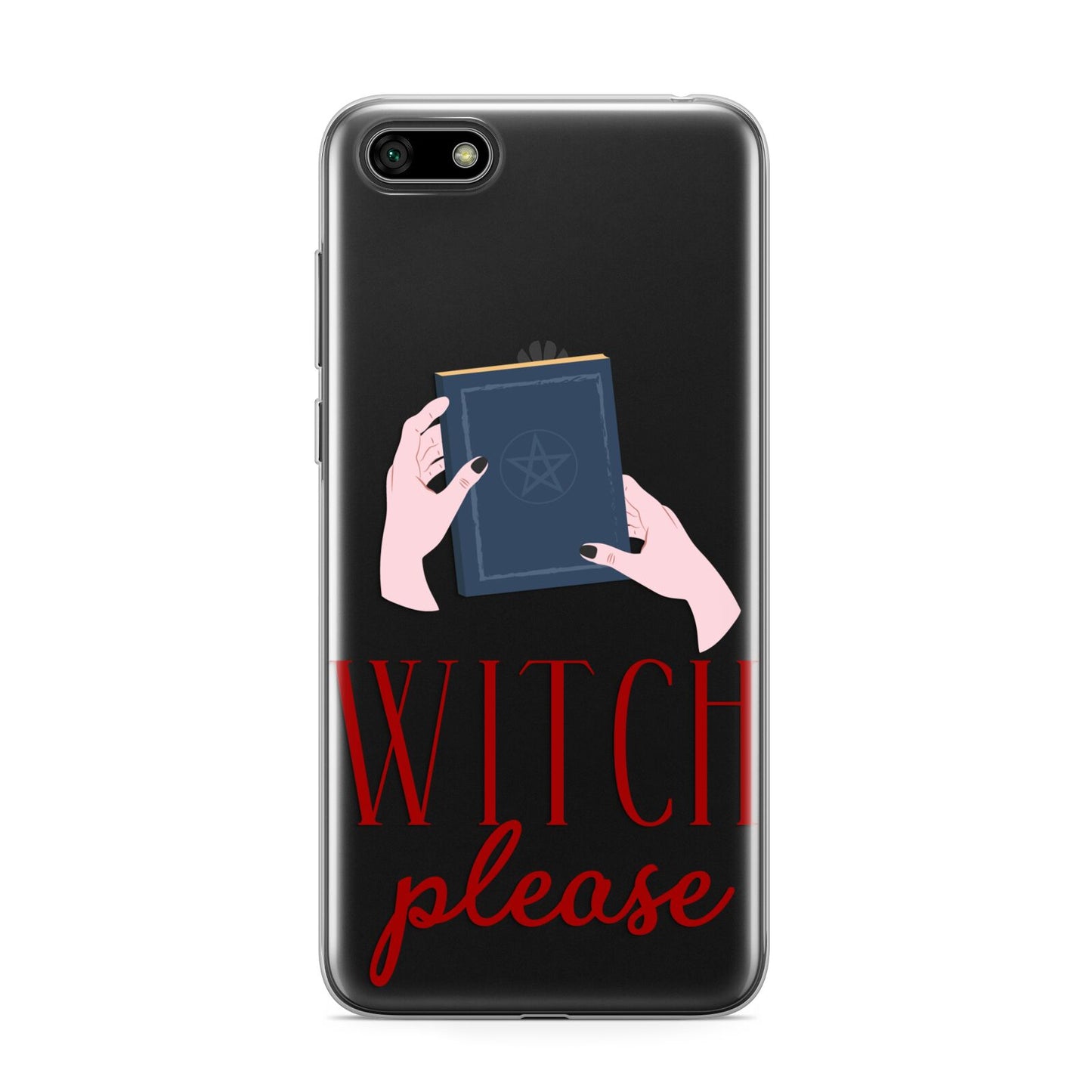 Witty Witch Illustration Huawei Y5 Prime 2018 Phone Case