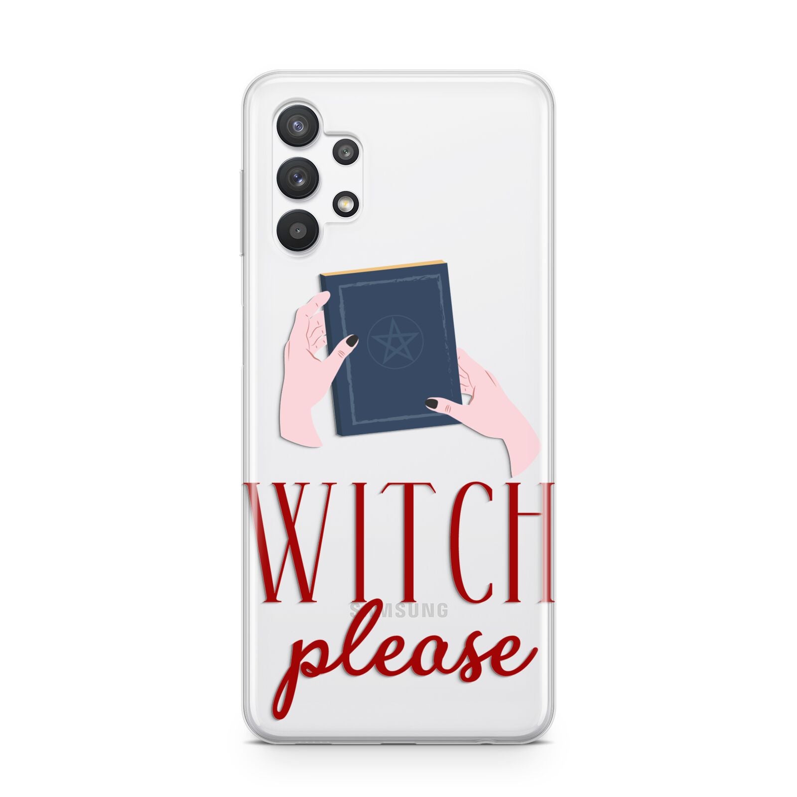 Witty Witch Illustration Samsung A32 5G Case