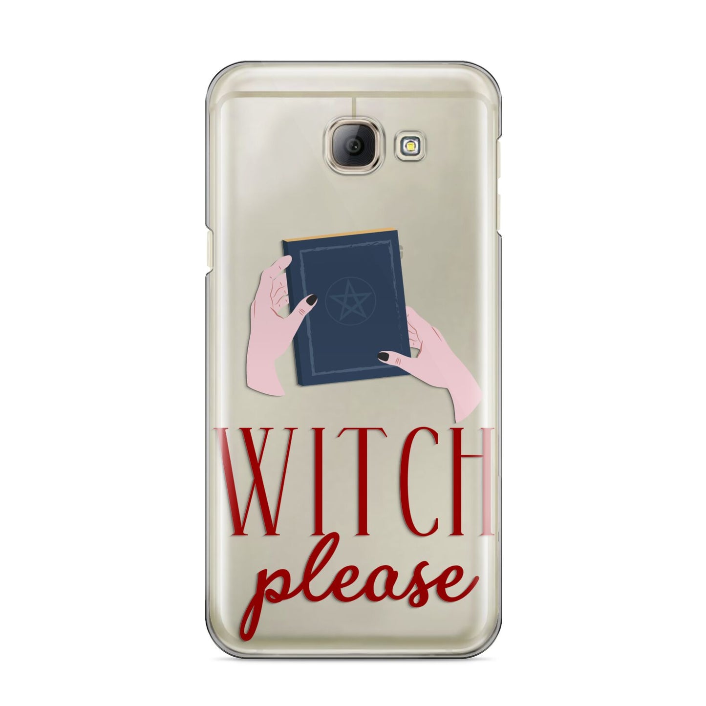 Witty Witch Illustration Samsung Galaxy A8 2016 Case