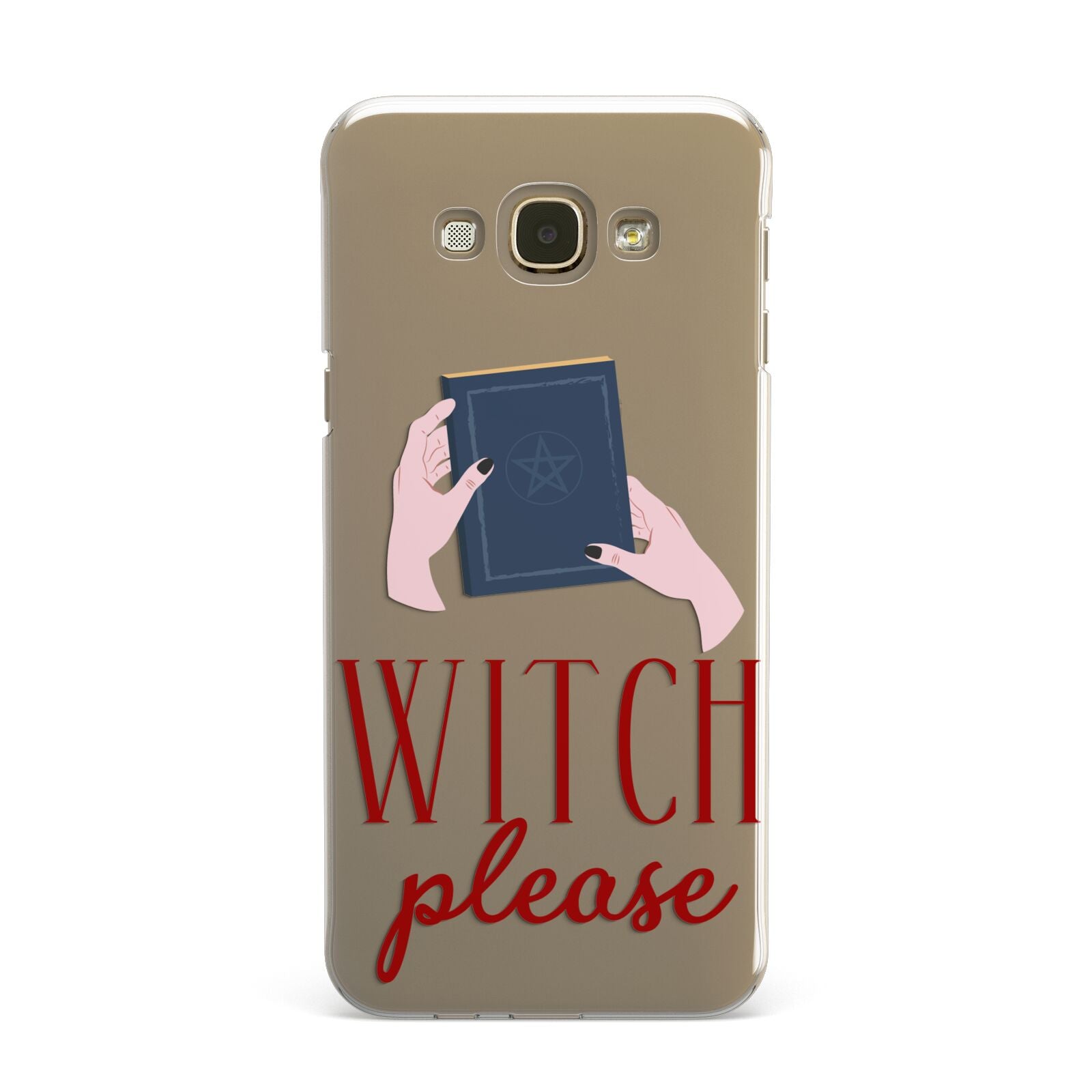 Witty Witch Illustration Samsung Galaxy A8 Case