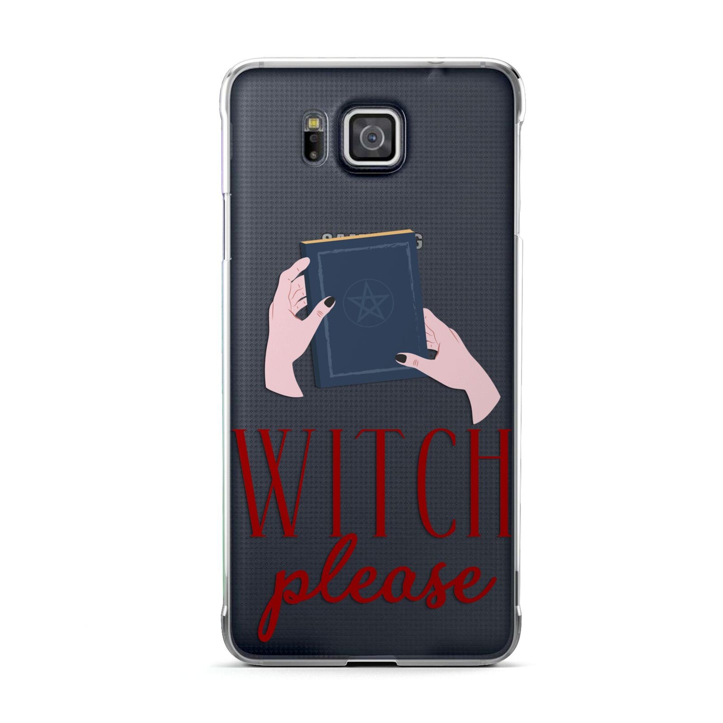 Witty Witch Illustration Samsung Galaxy Alpha Case