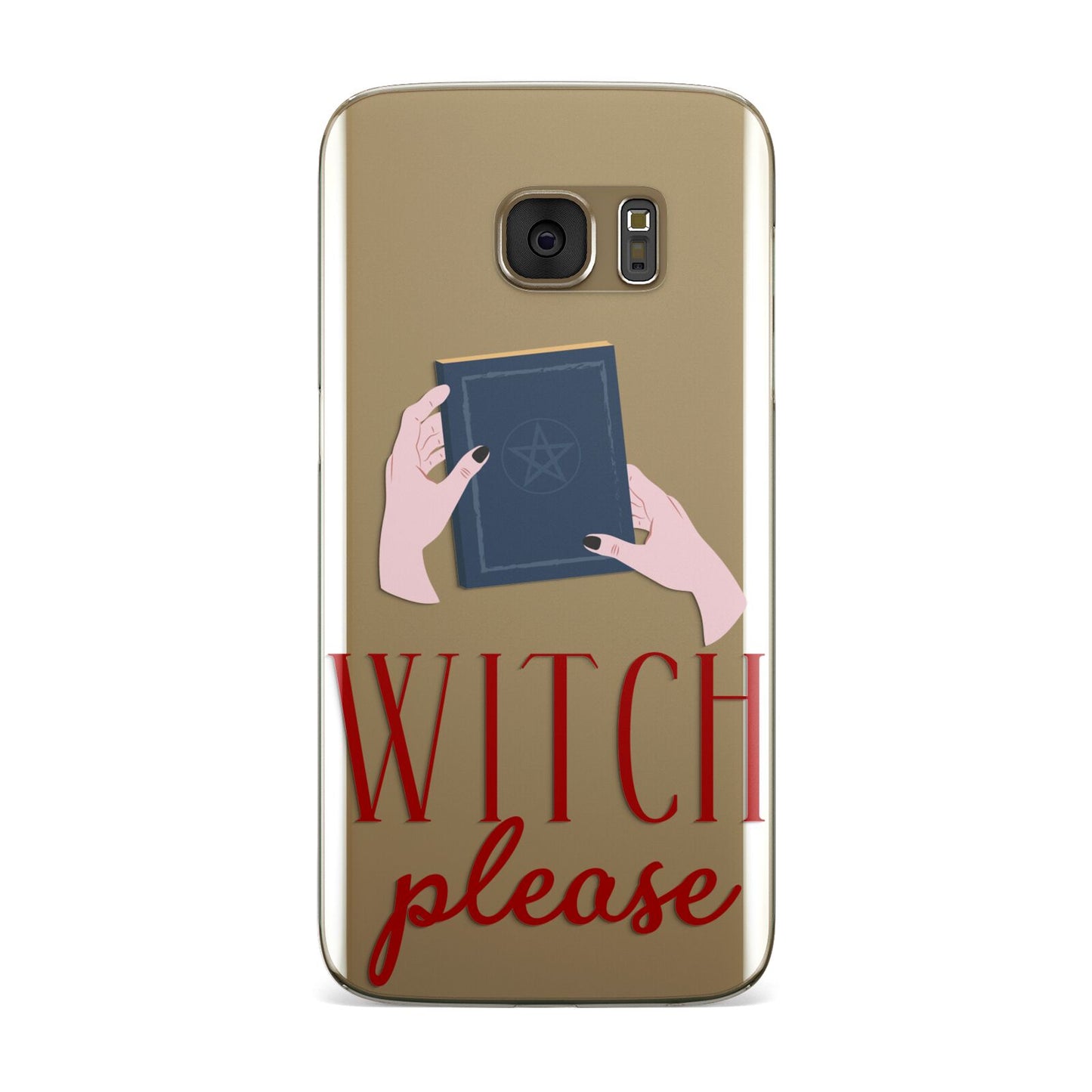 Witty Witch Illustration Samsung Galaxy Case