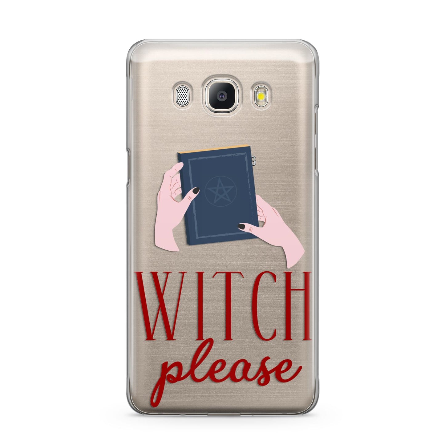 Witty Witch Illustration Samsung Galaxy J5 2016 Case