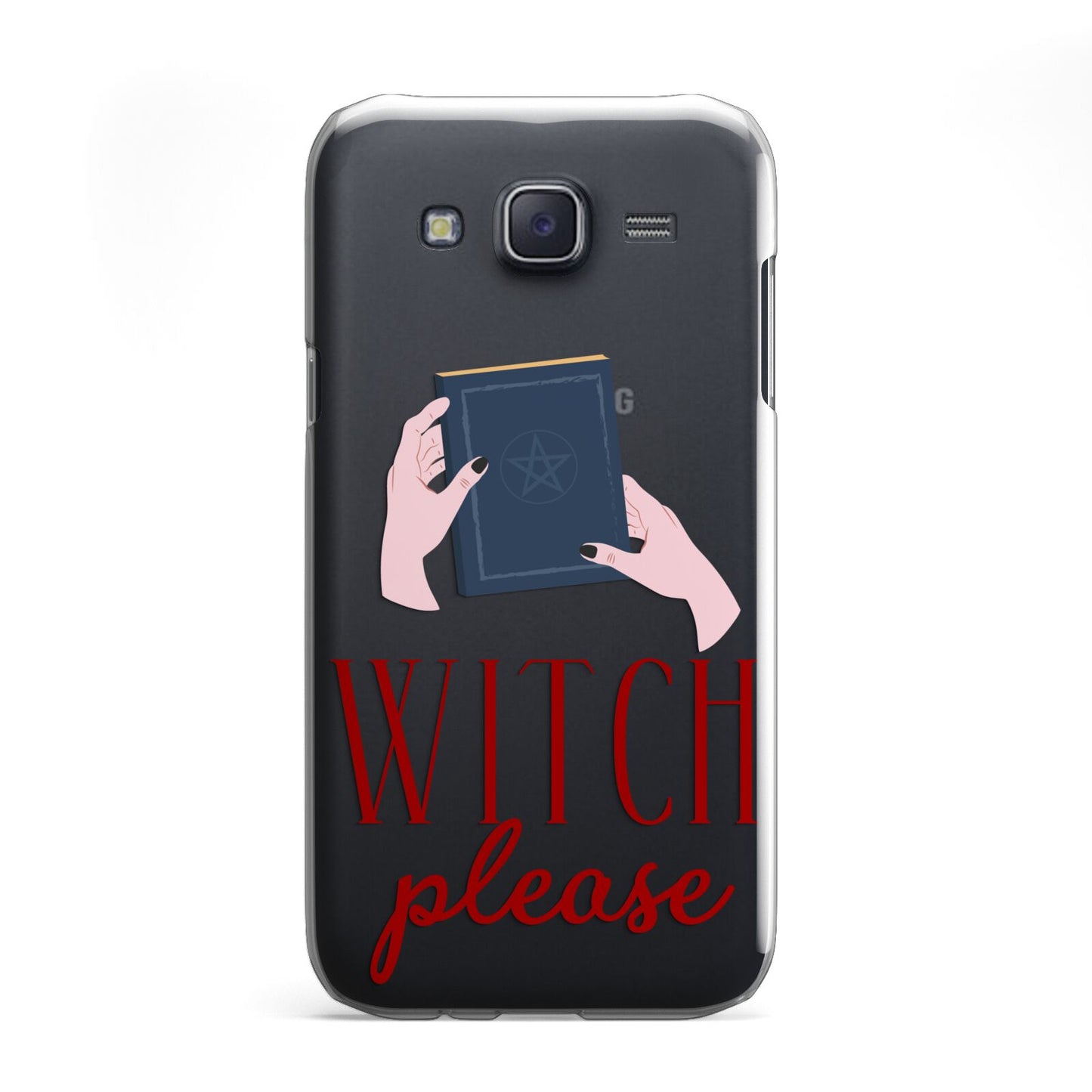 Witty Witch Illustration Samsung Galaxy J5 Case