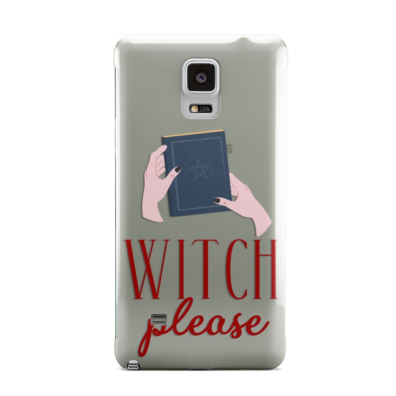 Witty Witch Illustration Samsung Galaxy Note 4 Case