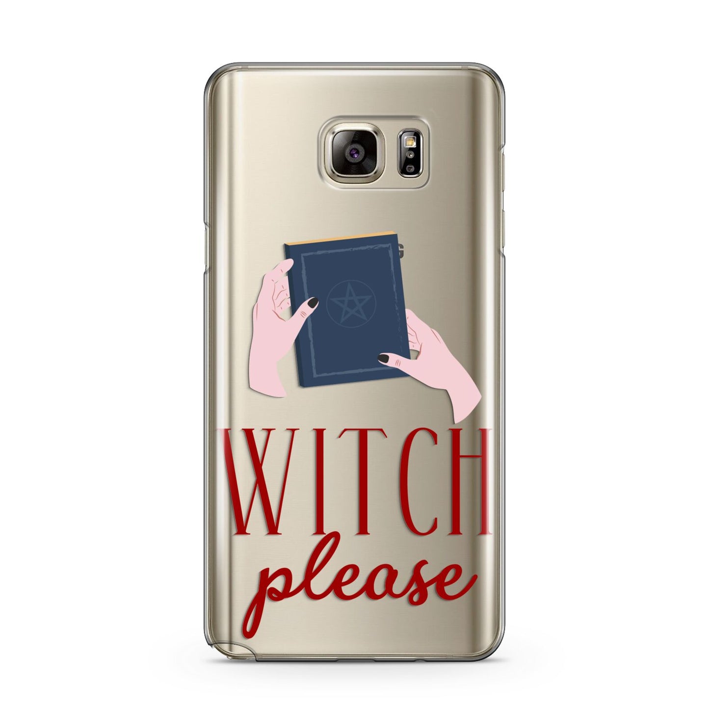 Witty Witch Illustration Samsung Galaxy Note 5 Case