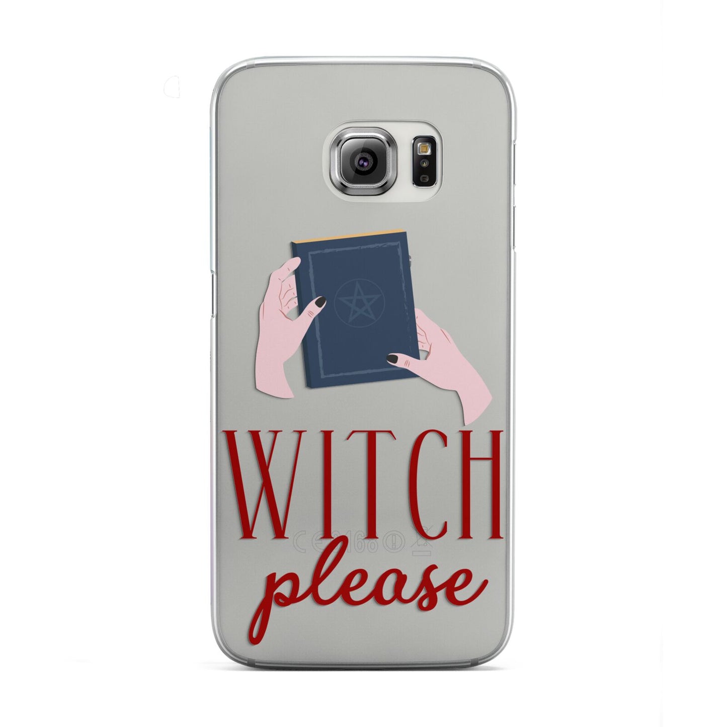 Witty Witch Illustration Samsung Galaxy S6 Edge Case