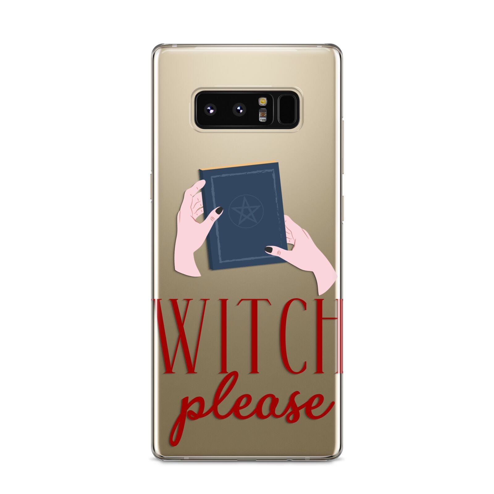 Witty Witch Illustration Samsung Galaxy S8 Case