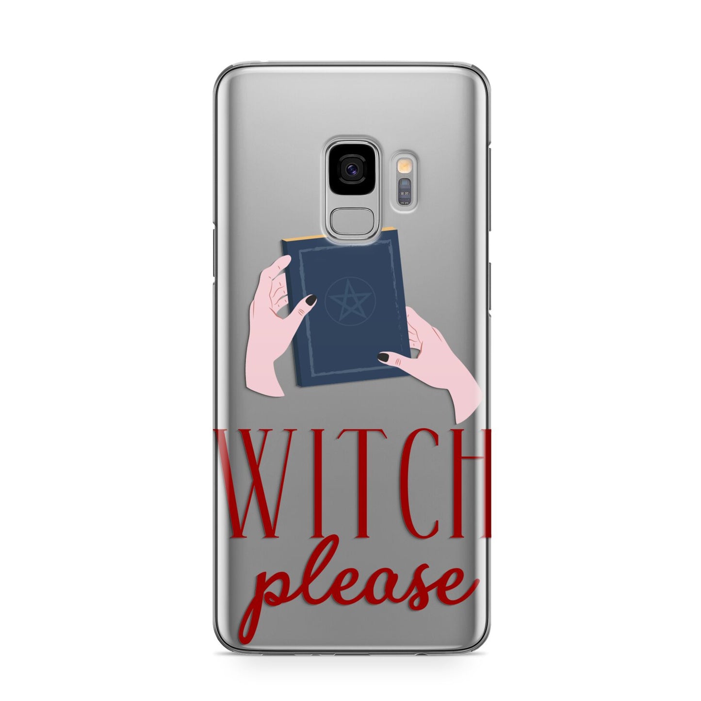 Witty Witch Illustration Samsung Galaxy S9 Case