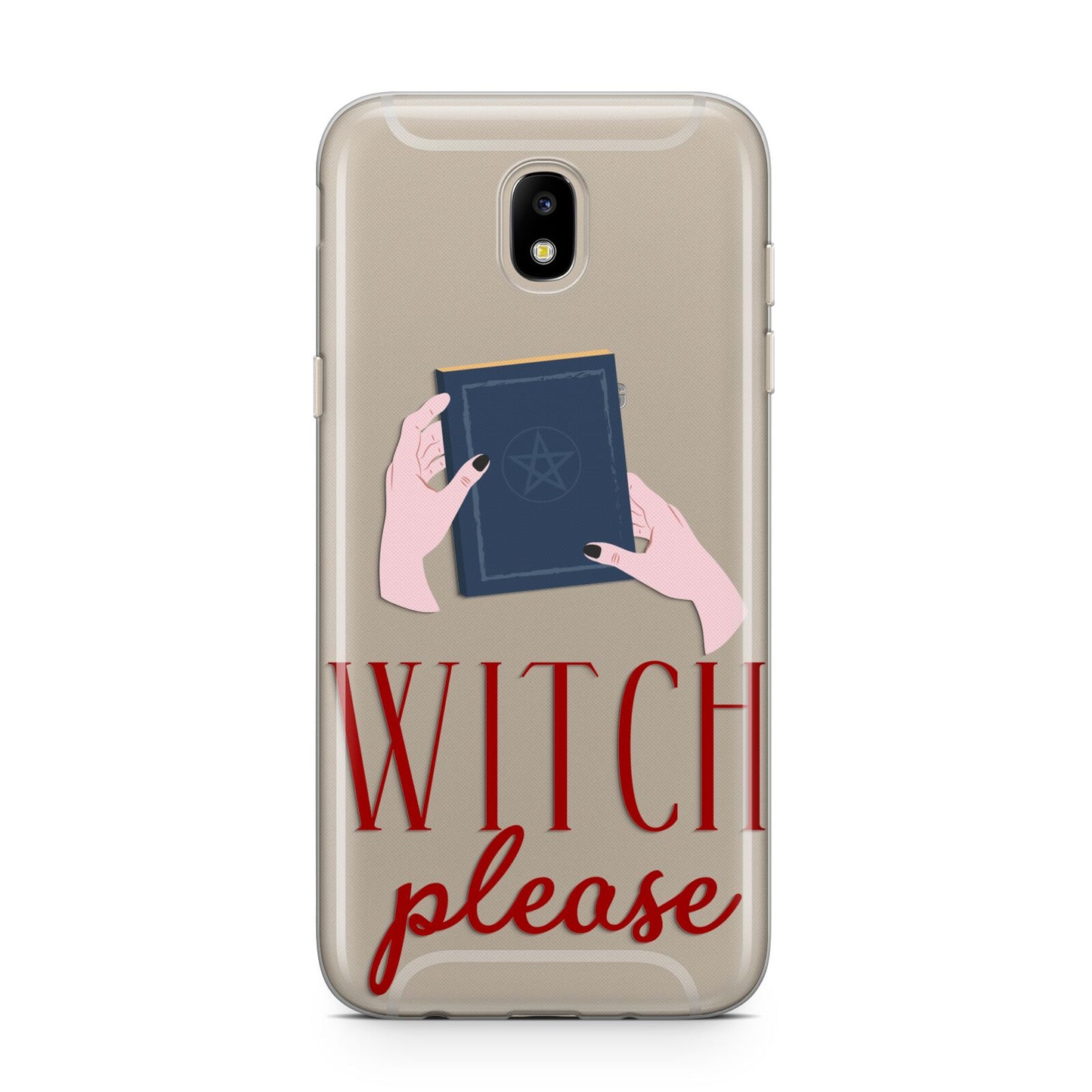 Witty Witch Illustration Samsung J5 2017 Case