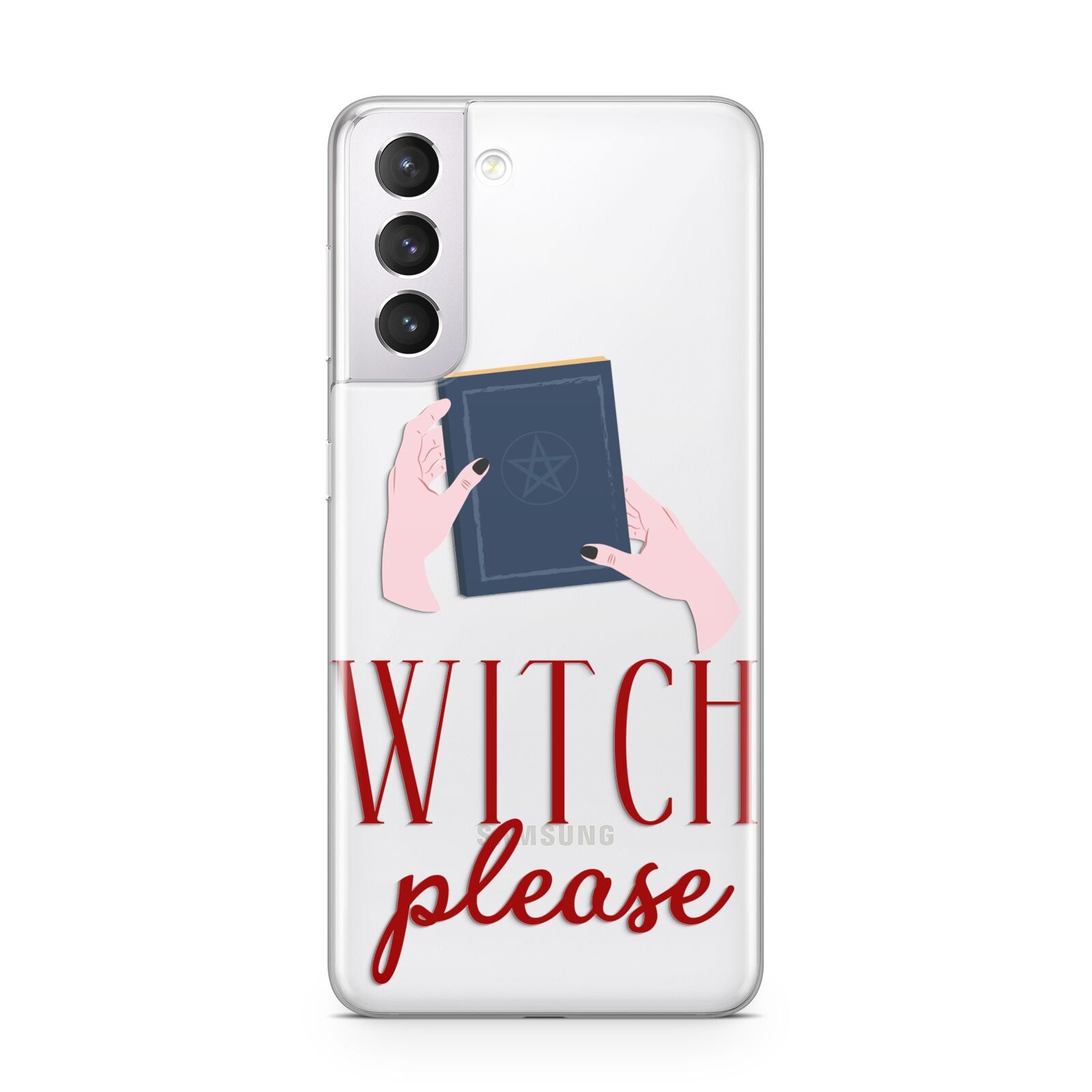 Witty Witch Illustration Samsung S21 Case