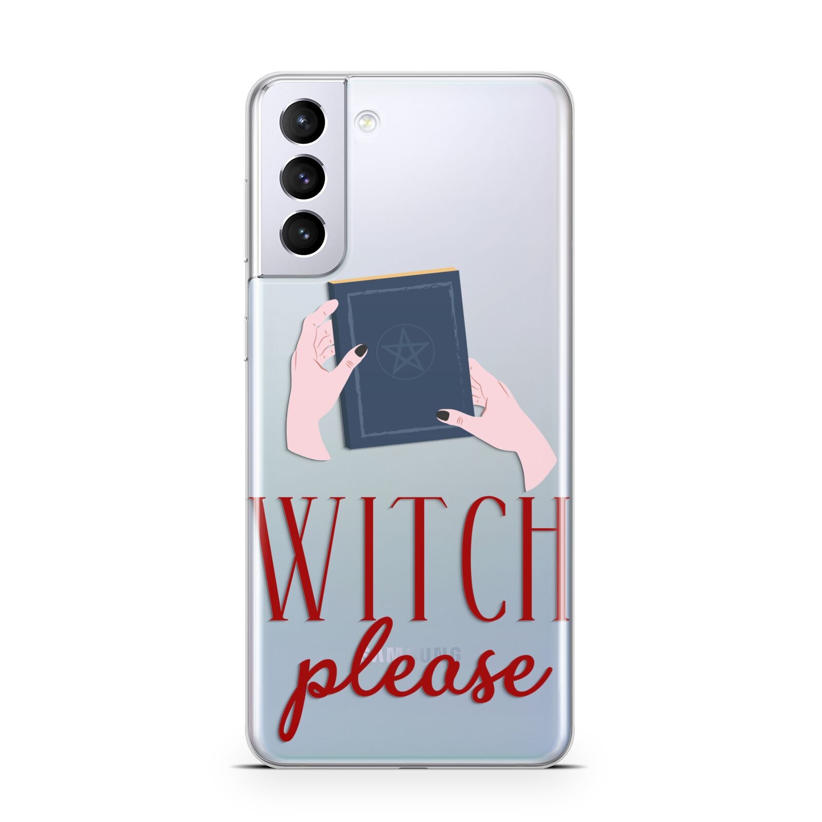 Witty Witch Illustration Samsung S21 Plus Case