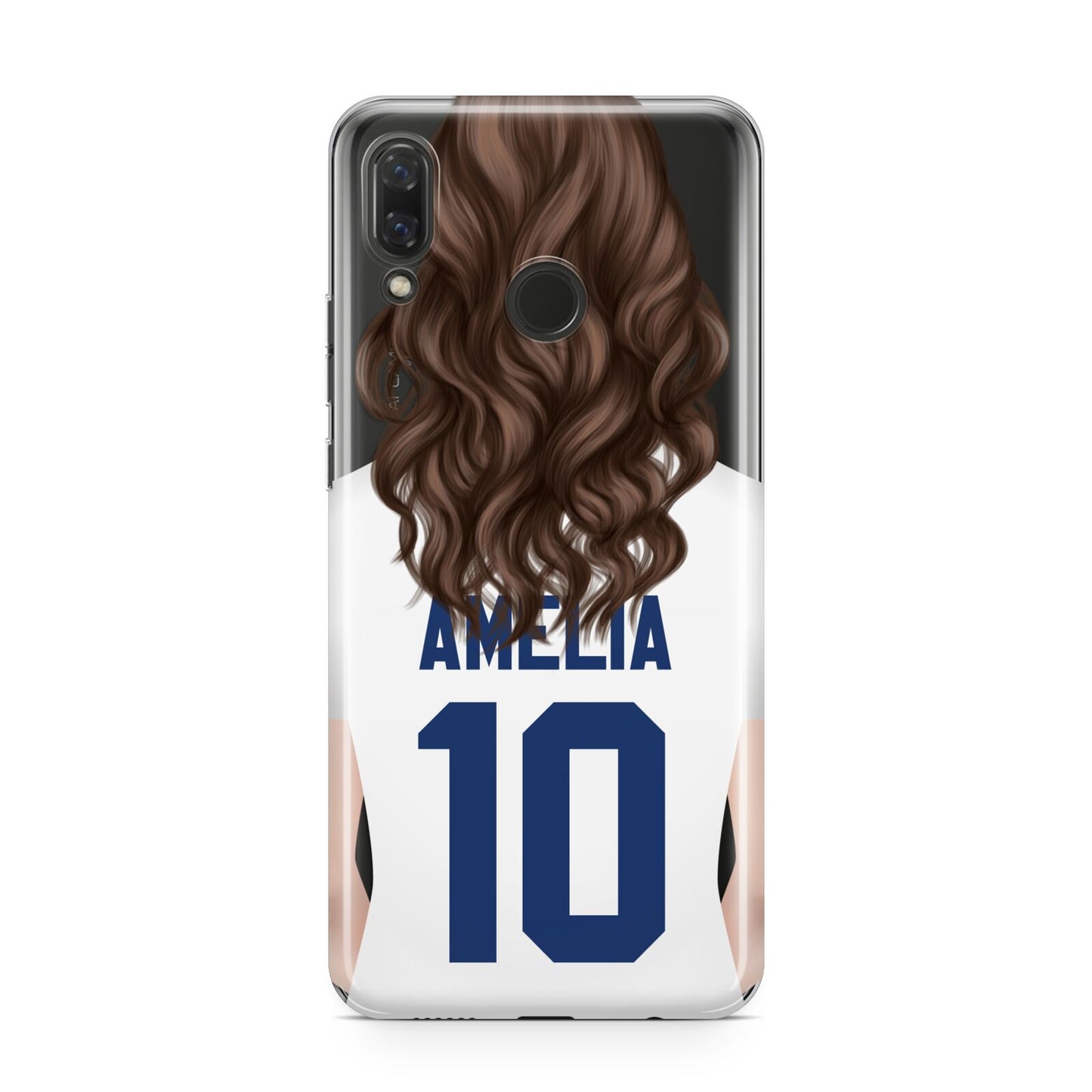 Womens Footballer Personalised Huawei Nova 3 Phone Case