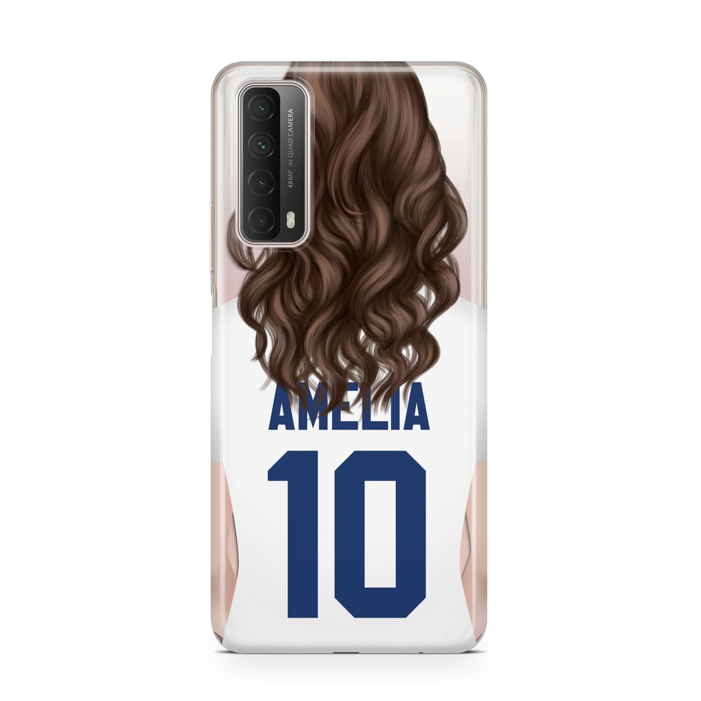 Womens Footballer Personalised Huawei P Smart 2021