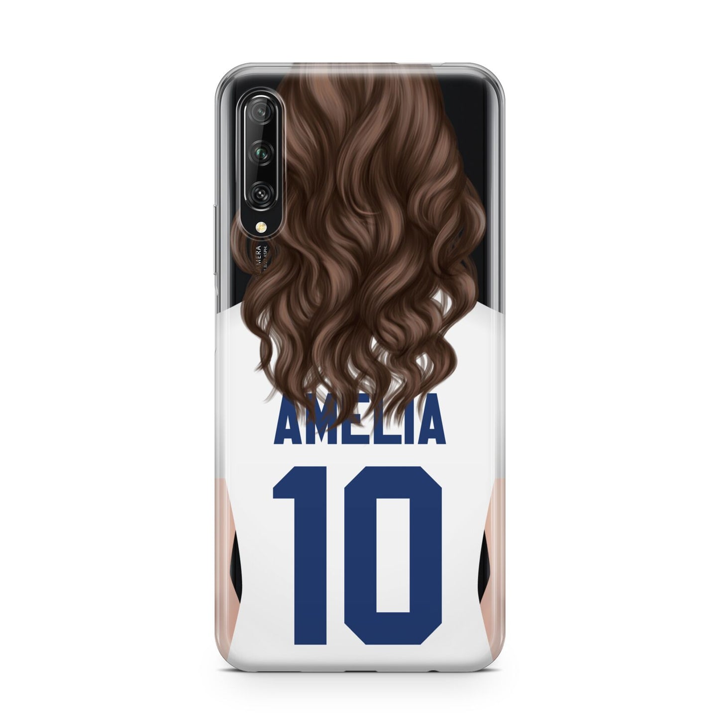 Womens Footballer Personalised Huawei P Smart Pro 2019