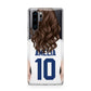Womens Footballer Personalised Huawei P30 Pro Phone Case