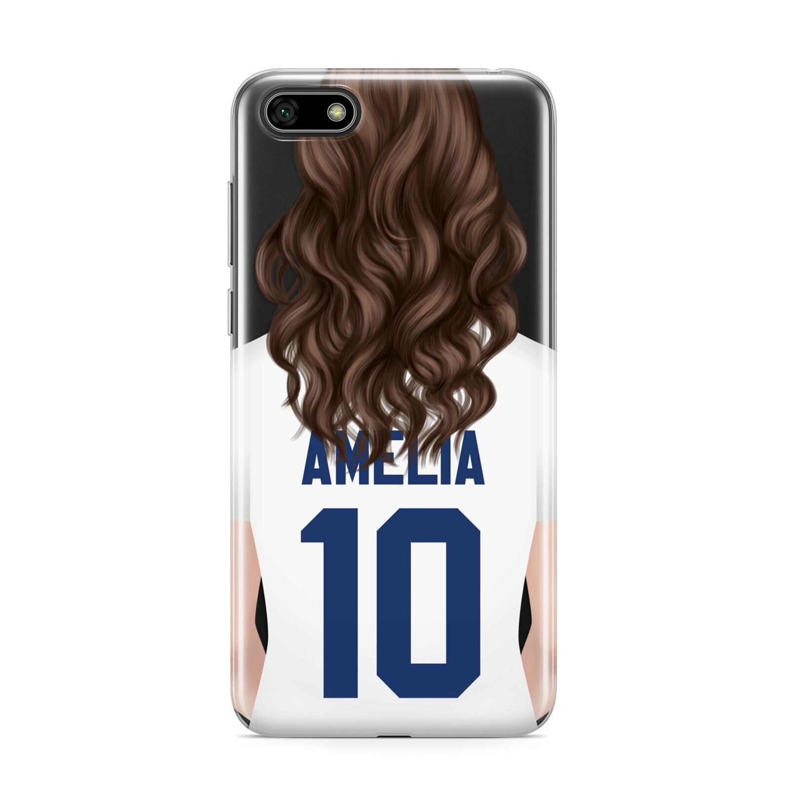 Womens Footballer Personalised Huawei Y5 Prime 2018 Phone Case