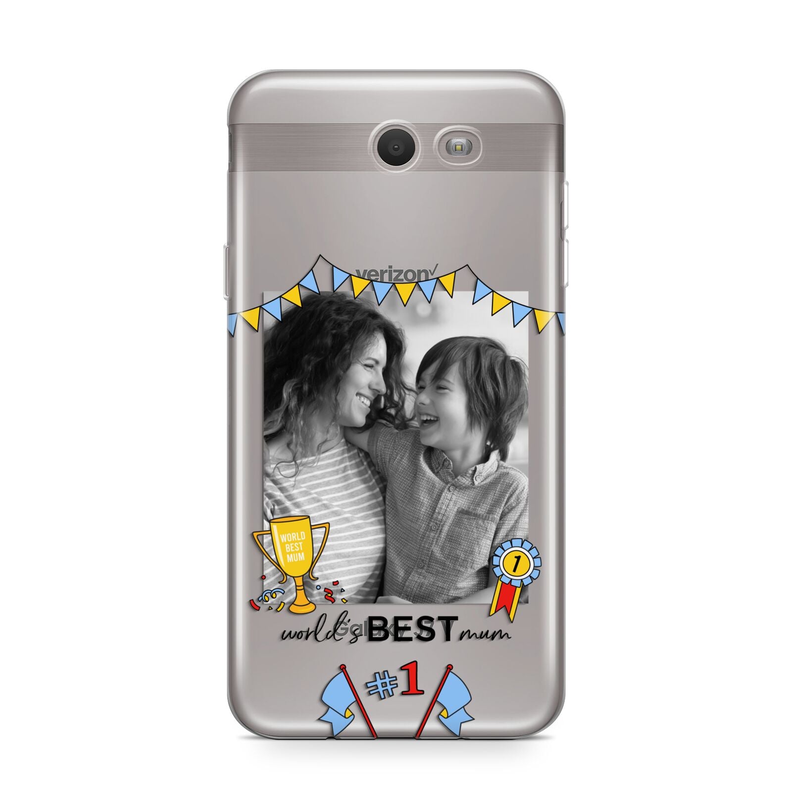 Worlds Best Mum Samsung Galaxy J7 2017 Case