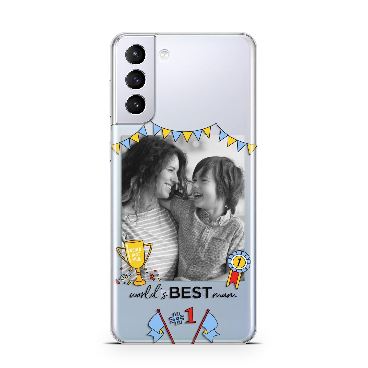 Worlds Best Mum Samsung S21 Plus Phone Case